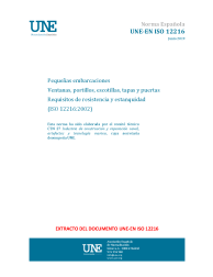 UNE-EN ISO 12216:2019