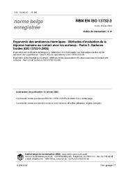 NBN EN ISO 13732-3:2006