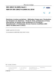 NBN EN ISO 28927-8:2009/A1:2016