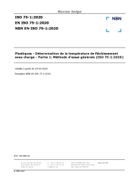 NBN EN ISO 75-1:2020