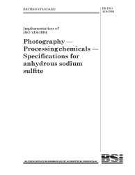 BS ISO 418:1994