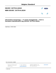 NBN ISO/IEC 19770-6:2024