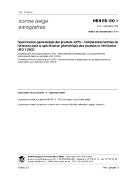 NBN EN ISO 1:2002