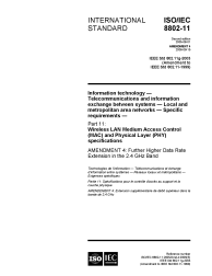 ISO/IEC 8802-11:2005/AMD4:2006