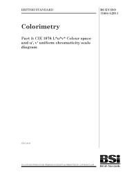 BS EN ISO 11664-5:2011