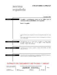 UNE-EN 60061-1:1996/A27:2014