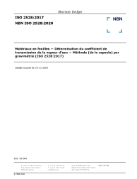NBN ISO 2528:2020