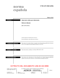 UNE-EN ISO 6556:2013