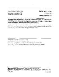 NBN ISO 7728:1992