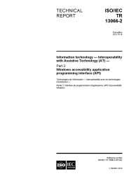 ISO/IEC TR 13066-2:2012