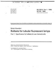 BS 2818-1:1985