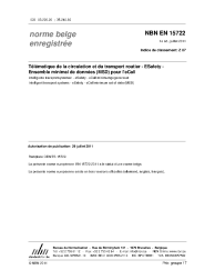 NBN EN 15722:2011