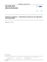 NBN ISO 8180:2021