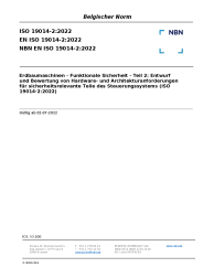 NBN EN ISO 19014-2:2022