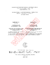 IEC 60227:1967/AMD1:1969