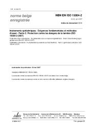 NBN EN ISO 15004-2:2007