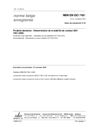 NBN EN ISO 7491:2000