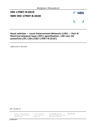 NBN ISO 17987-8:2020