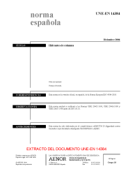 UNE-EN 14384:2006 (R2015)