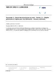 NBN EN 1993-1-1 ANB:2018
