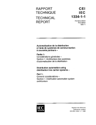IEC TR 61334-1-1:1995