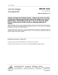 NBN EN 10355:2013