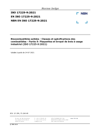 NBN EN ISO 17225-9:2021