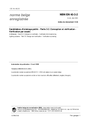 NBN EN 40-3-2:2000