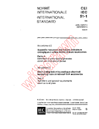 IEC 60051-1:1984/AMD2:1995