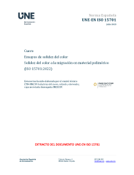 UNE-EN ISO 15701:2023