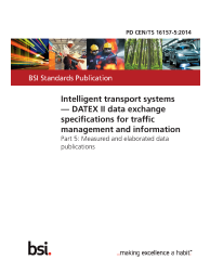 PD CEN/TS 16157-5:2014