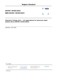 NBN ISO/IEC 30169:2023