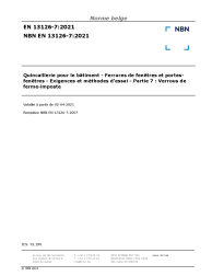NBN EN 13126-7:2021