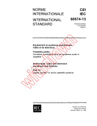 IEC 60574-13:1982