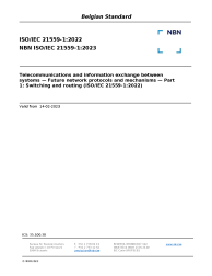 NBN ISO/IEC 21559-1:2023