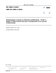 NBN EN 1004-2:2021