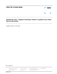 CEN/TR 17244:2018