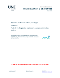 UNE-EN IEC 60335-2-11:2023/A11:2023