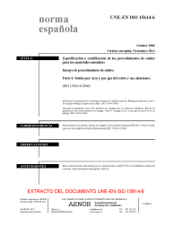 UNE-EN ISO 15614-6:2006