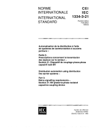 IEC 61334-3-21:1996
