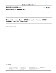 NBN ISO/IEC 19987:2021