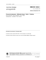 NBN EN 12046-1:2003
