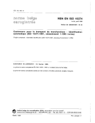 NBN EN ISO 10374:1998
