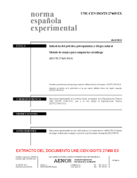 UNE-CEN ISO/TS 27469:2012 EX