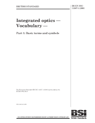 BS EN ISO 11807-1:2005