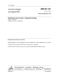 NBN EN 1307:2014
