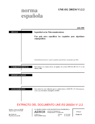 UNE-EG 200234 V1.2.2:2001