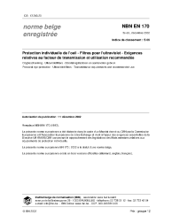 NBN EN 170:2002