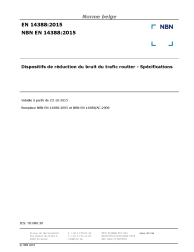 NBN EN 14388:2015