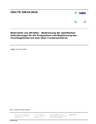 CEN/TS 16916:2016